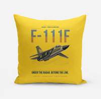 Thumbnail for F-111F Aardvark design on yellow pillow