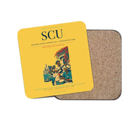 Thumbnail for Antonio Maceo Airport (SCU) design on yellow 1 piece coaster