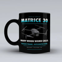 Thumbnail for Matrice 30 Mug design on black dji