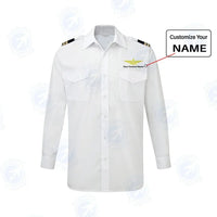 Thumbnail for Customisable Pilot Epaulettes Shirt - view 3
