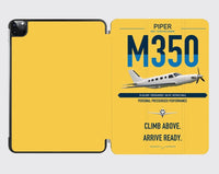 Thumbnail for Piper M350 design on yellow ipad tablet case