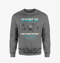 Thumbnail for DJI FlyCart 30 design on gray sweatshirt