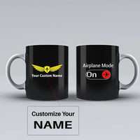 Thumbnail for Customisable Airplane Mode Mug - view 3