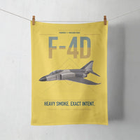 Thumbnail for F-4D Phantom II design on yellow towel