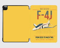 Thumbnail for F-4J Phantom II design on yellow ipad tablet case