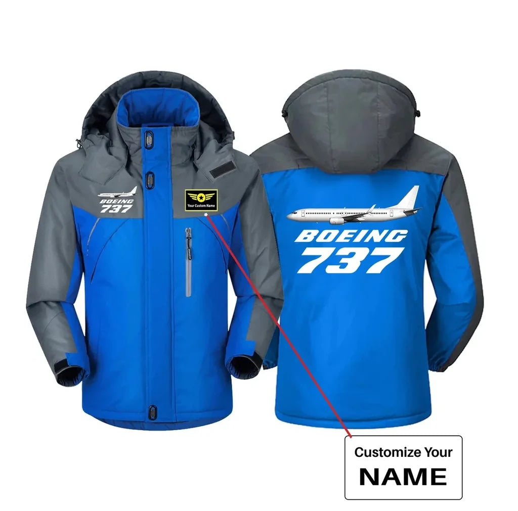 Customisable Boeing 737 Winter Jacket - view 3