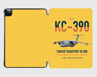 Thumbnail for Embraer KC-390 Millennium design on yellow ipad tablet case