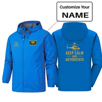 Thumbnail for Keep Calm and Autorotate Rain Jacket - view 3