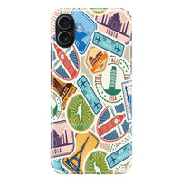 Thumbnail for Travel Icons iPhone Case - view 3