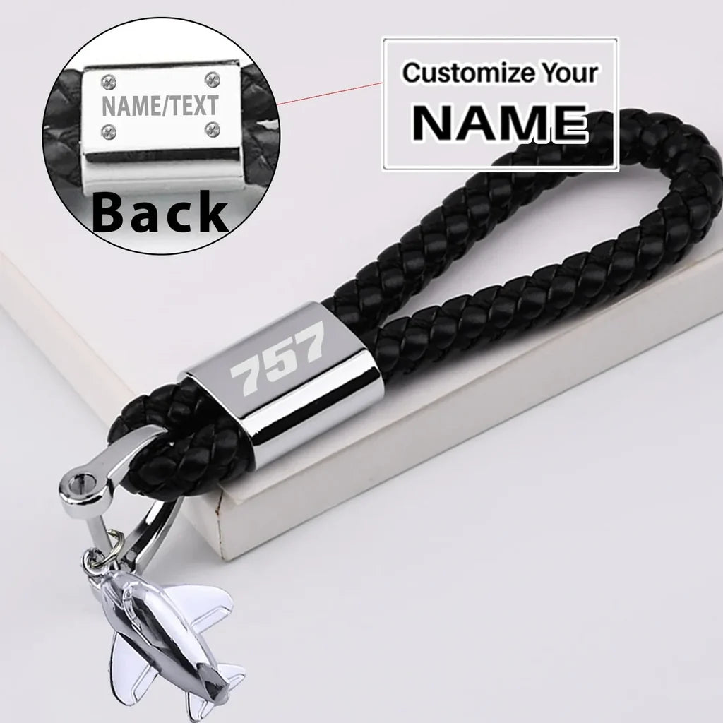 Customisable Boeing 757 Key Chain - view 3