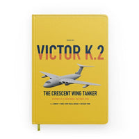 Thumbnail for Handley Page Victor K.2 design on yellow notebook
