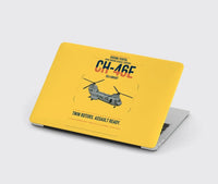 Thumbnail for Boeing Vertol CH-46E Sea Knight design on yellow MacBook case