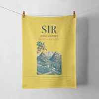 Thumbnail for Sion Airport (SIR) design on yellow towel