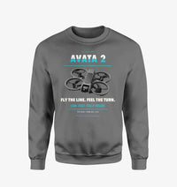 Thumbnail for DJI Avata 2 design on gray sweatshirt