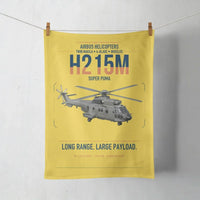 Thumbnail for Airbus H215M design on yellow towel