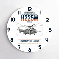 Thumbnail for Airbus Helicopters H225M Caracal design on white no frame wall clock