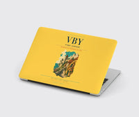Thumbnail for Visby Airport (VBY) design on yellow MacBook case
