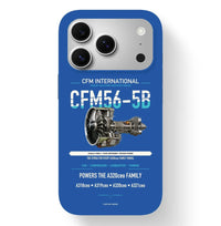 Thumbnail for CFM56-5B Case design on blue iphone case