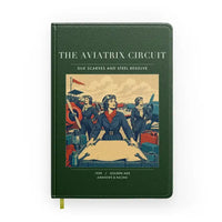 Thumbnail for VINTAGE G4164 - The Aviatrix Circuit - Designed Notebooks design on darkgreen