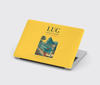 Thumbnail for Lugano Airport (LUG) design on yellow MacBook case