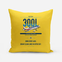 Thumbnail for Extra 300L design on yellow pillow