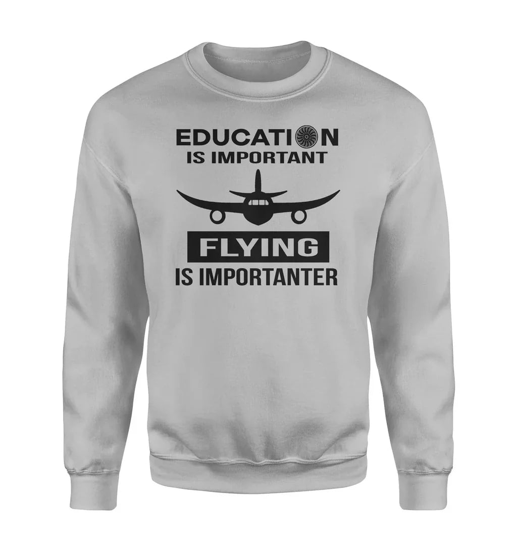 Flying is Importanter Sweatshirt - view 3