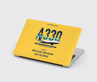 Thumbnail for Airbus A330-300P2F design on yellow MacBook case