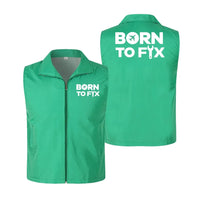 Thumbnail for Born To Fix Airplanes Vest - view 3
