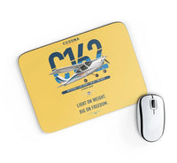 Thumbnail for Cessna 162 Skycatcher design on yellow rectangle mouse pad