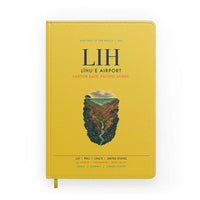 Thumbnail for Līhuʻe Airport (LIH) design on yellow notebook