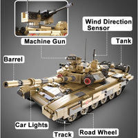 Thumbnail for 2127PCS T90 Main Battle Tank Model - view 6
