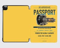 Thumbnail for PASSPORT design on yellow ipad tablet case