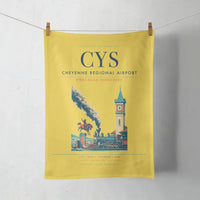 Thumbnail for Cheyenne Regional Airport (CYS) design on yellow towel
