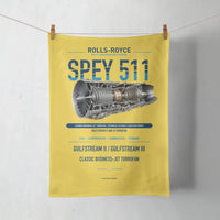 Thumbnail for SPEY 511 design on yellow towel