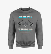 Thumbnail for DJI Mavic Pro design on gray sweatshirt