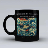 Thumbnail for VINTAGE G4276 - The Iceberg Channel - Ceramic Mug design on black