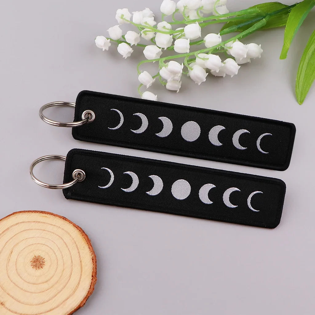 Moon Phase Flow Key Chain - view 3