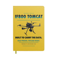 Thumbnail for Inspired Flight IF800 Tomcat design on yellow notebook
