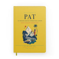 Thumbnail for Jay Prakash Narayan International Airport (PAT) design on yellow notebook