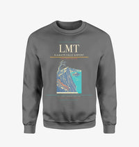 Thumbnail for Klamath Falls Airport (LMT) design on gray sweatshirt