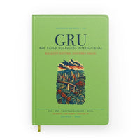 Thumbnail for Sao Paulo Guarulhos International Airport (GRU) design on light green notebook