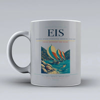 Thumbnail for Terrance B. Lettsome International Airport (EIS) airport code design on light gray ceramic mug