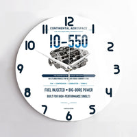 Thumbnail for IO-550 design on white no frame wall clock