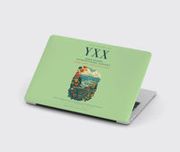 Thumbnail for Abbotsford International Airport (YXX) design on light green MacBook case