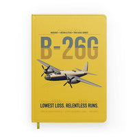 Thumbnail for B-26G Marauder design on yellow notebook