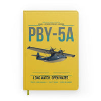 Thumbnail for PBY-5A Catalina design on yellow notebook