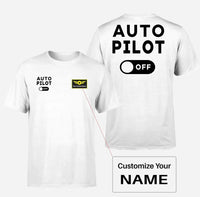 Thumbnail for Customisable Auto Pilot Off Double-Side T T-Shirt - view 3