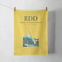 Thumbnail for Redding Regional Airport (RDD) design on yellow towel