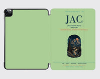 Thumbnail for Jackson Hole Airport (JAC) design on light green ipad tablet case