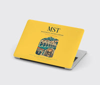 Thumbnail for Maastricht Aachen Airport (MST) design on yellow MacBook case